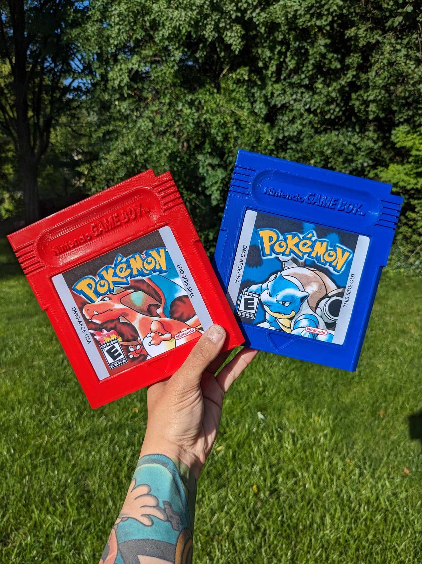 Pokemon Red & Blue Combo Set! (Game Boy)