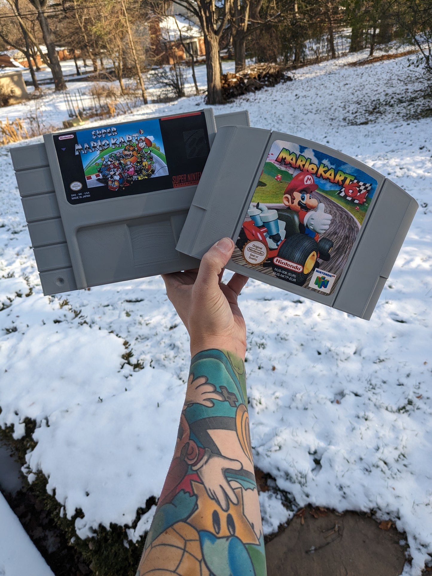 Mario Kart 64 & Super Mario Kart