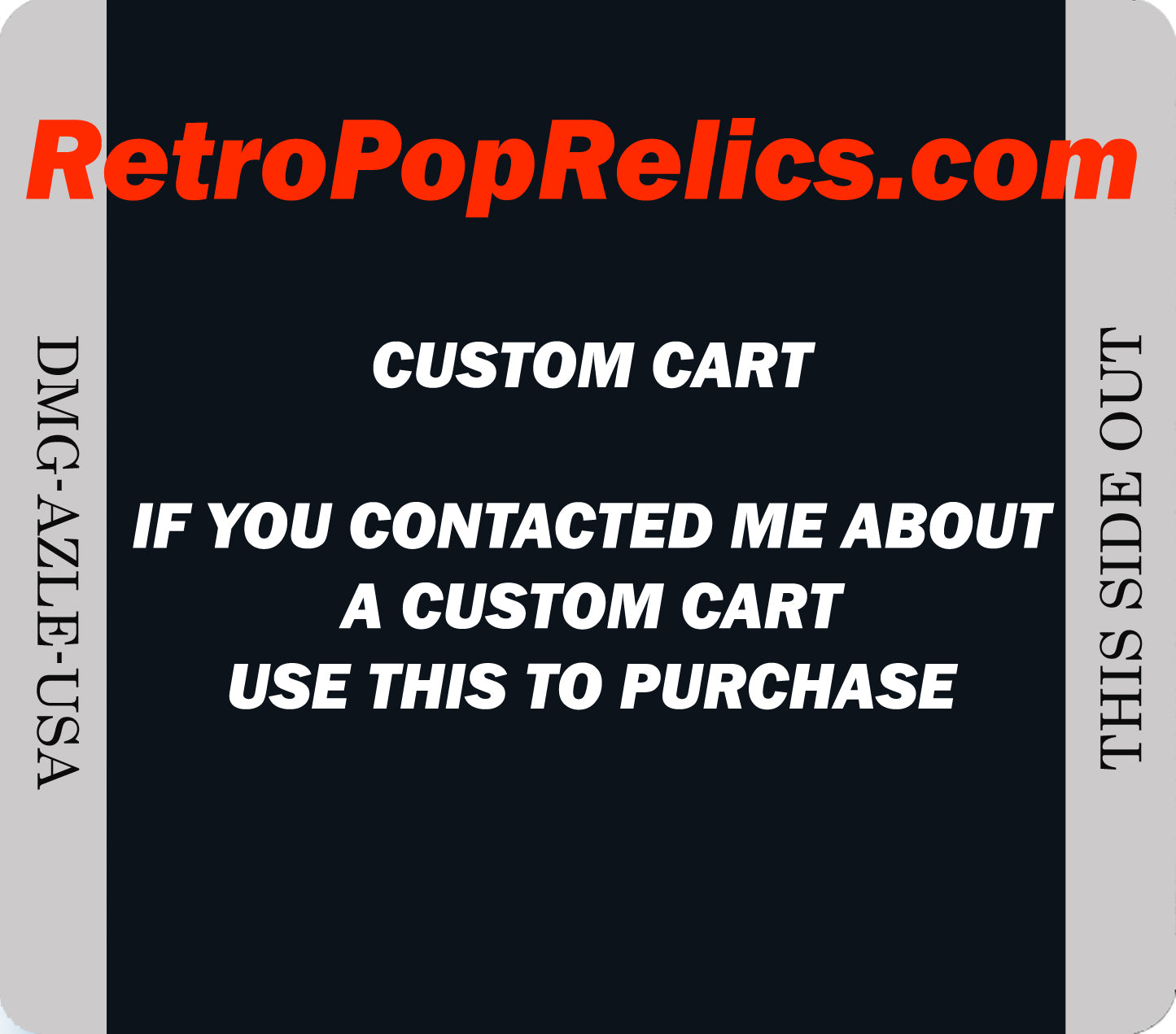 Custom Cart Order (Game Boy)