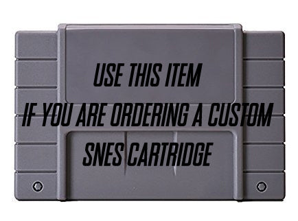 Custom SNES Cart (SNES)