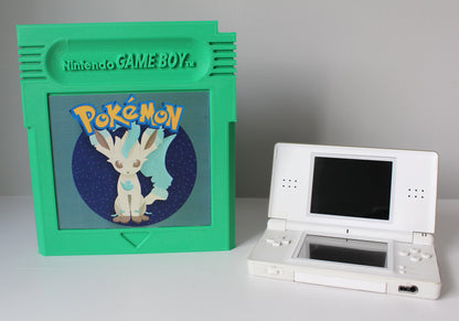 Leafeon by @pipers_perspective_ (Game Boy)